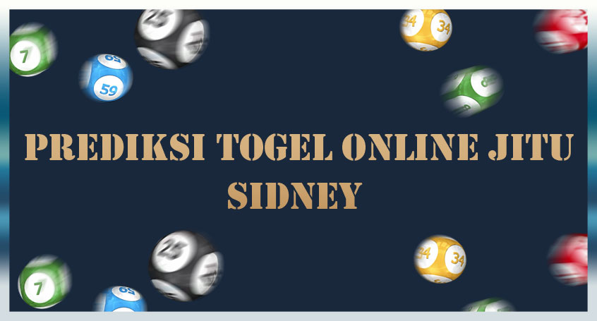 Prediksi Togel Online Jitu Sidney 26 Maret 2020